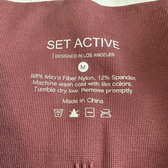 Set Active Pink Leggings - Picture 2 of 3